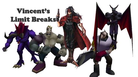 vincent limit breaks ff7|ff7 best limit breaks.